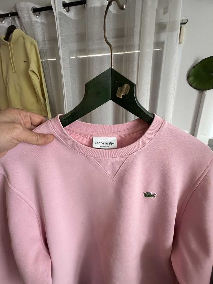 Lacoste Maglioni & Felpe: Lacoste Sweatshirt Rosa Classic Fit Gr. 4 / M – Usato da Genève venduto da sho_67qj 4