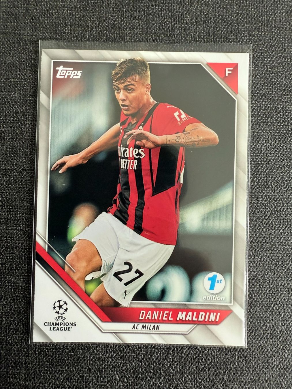 Topps Carte collezionabili: Topps Daniel Maldini AC Milan – Usato da Burgdorf venduto da Sports_Cards_3400