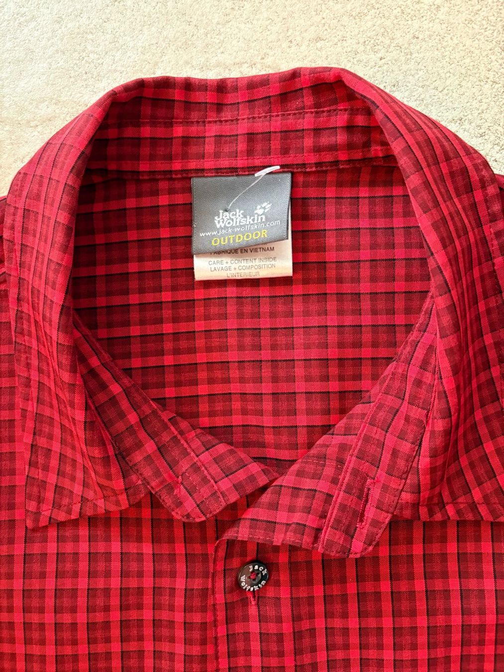 Jack Wolfskin Camicie: NEUES Jack Wolfskin Langarm-Hemd Grösse L – Nuovo (secondo la descrizione) da Oberweningen venduto da Gerini 1