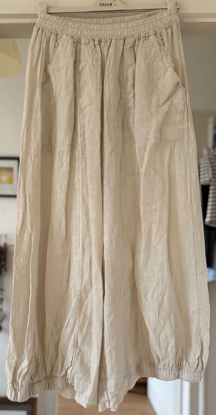Pantaloni: PANTALONS EN LIN! M – Nuovo e nell'imballaggio originale da Locarno venduto da NicoNion