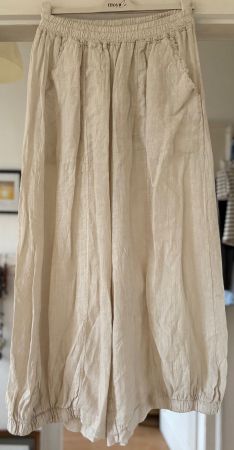 PANTALONS EN LIN! M SOLDES DE FIN DE SAISON