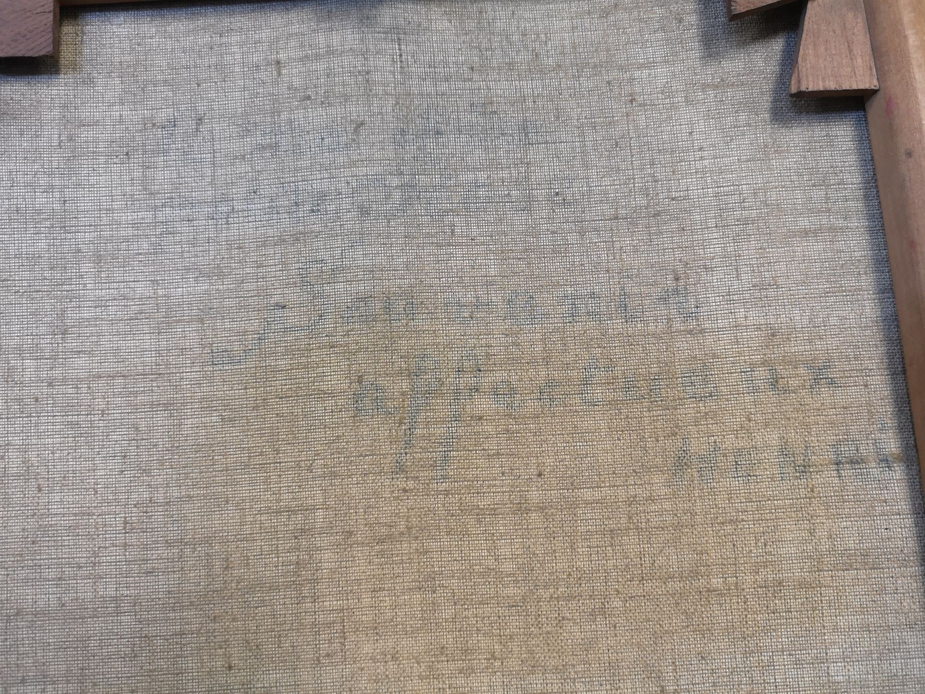 Dipinti: Huile signature illisible...? – Usato da Genève venduto da Qanil77 4