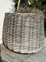 Geflochtener Pflanzen Korb, Durchmesser 42cm Höhe 40cm