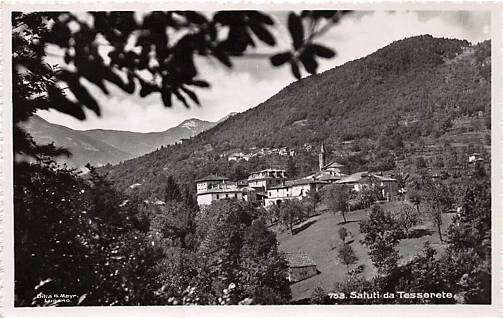 Cartoline postali: Tesserete, Saluti da Tesserete – Usato da Ottikon b.Kemptth. venduto da Neptun1974