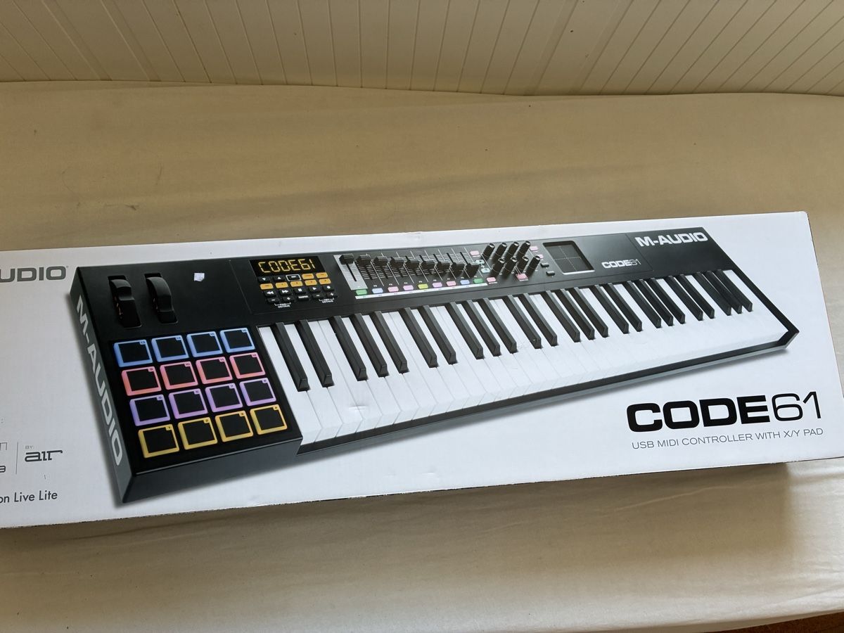 M-Audio Musikinstrumente: M-Audio Code 61 USB MIDI Controller guter Zustand – Neu (gemäss Beschreibung) aus Tegerfelden von phoenix78