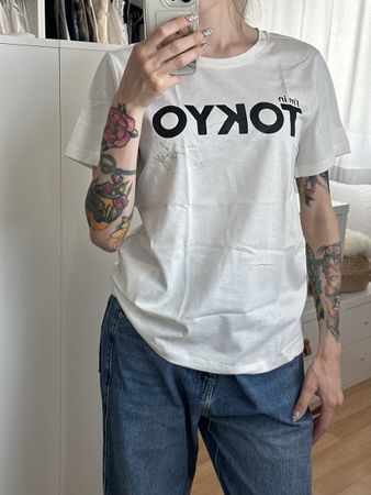 T-Shirt Smith&Soul weiss Tokyo Print Grösse S