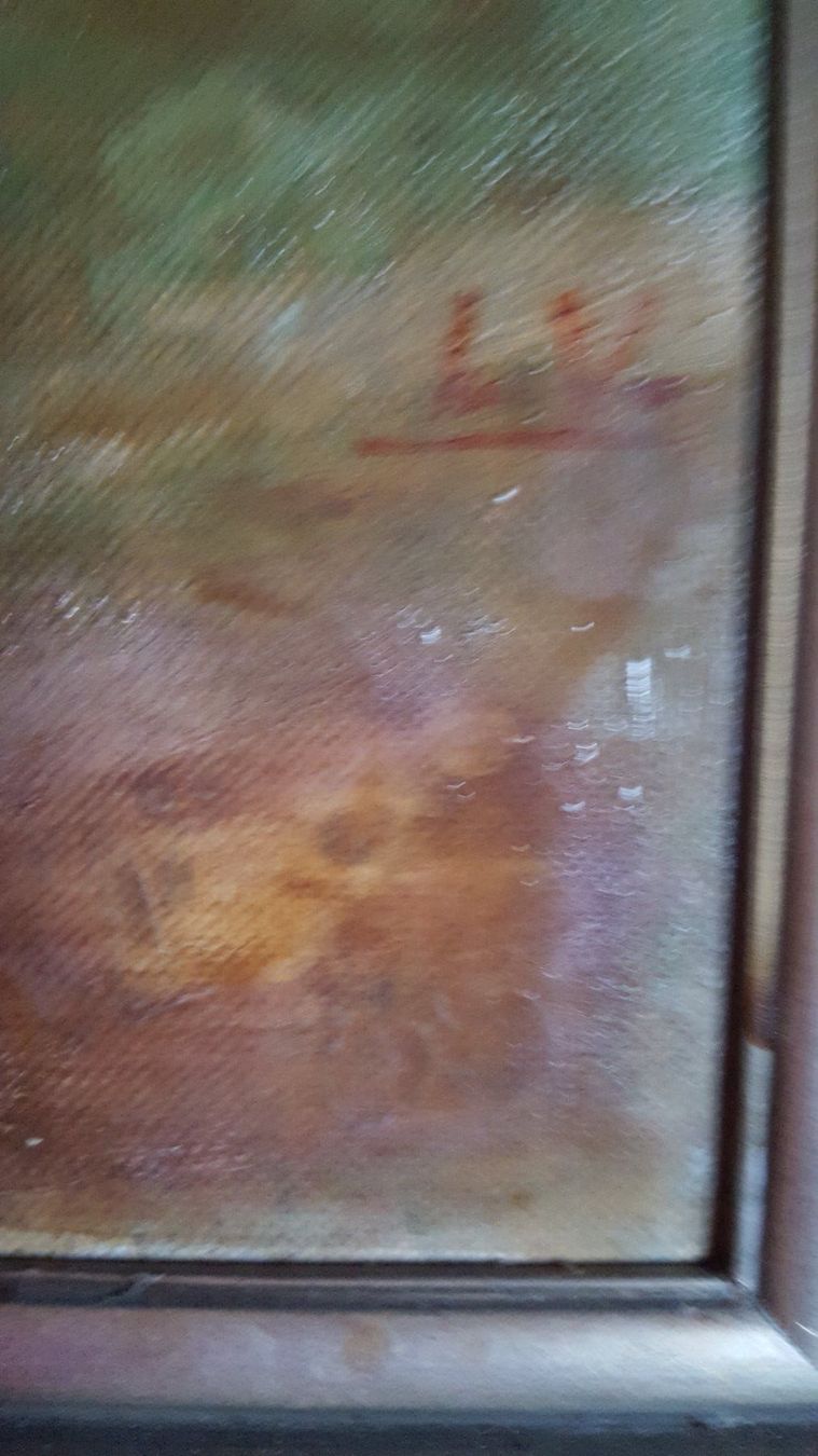 Dipinti: altes Blumenbild signiert , gerahmt – Usato da Arlesheim venduto da shopradl 3