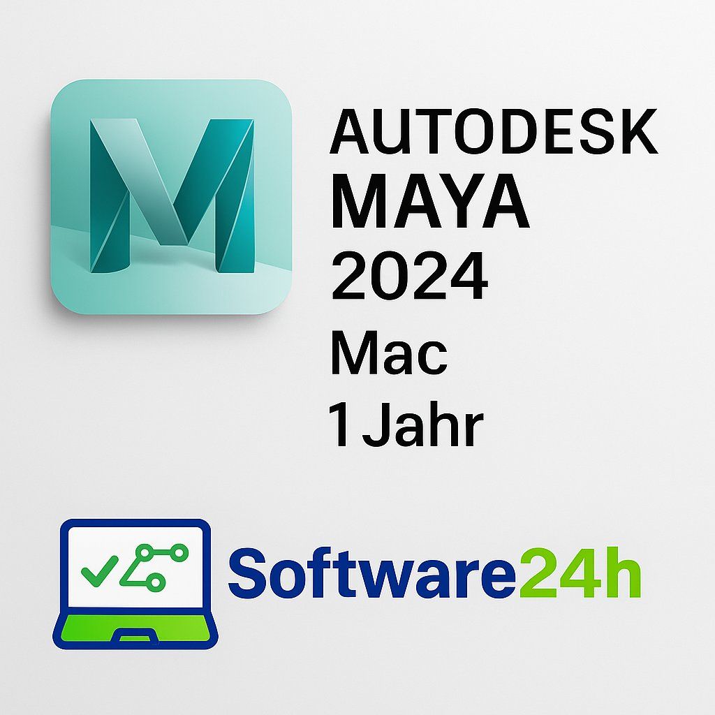 Autodesk Maya 2024 Mac 1Jahr (Lernversion) (Neu (gemäss Beschreibung ...