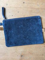 Rework Täschli Wildleder Clutch Kosmetiktäschli