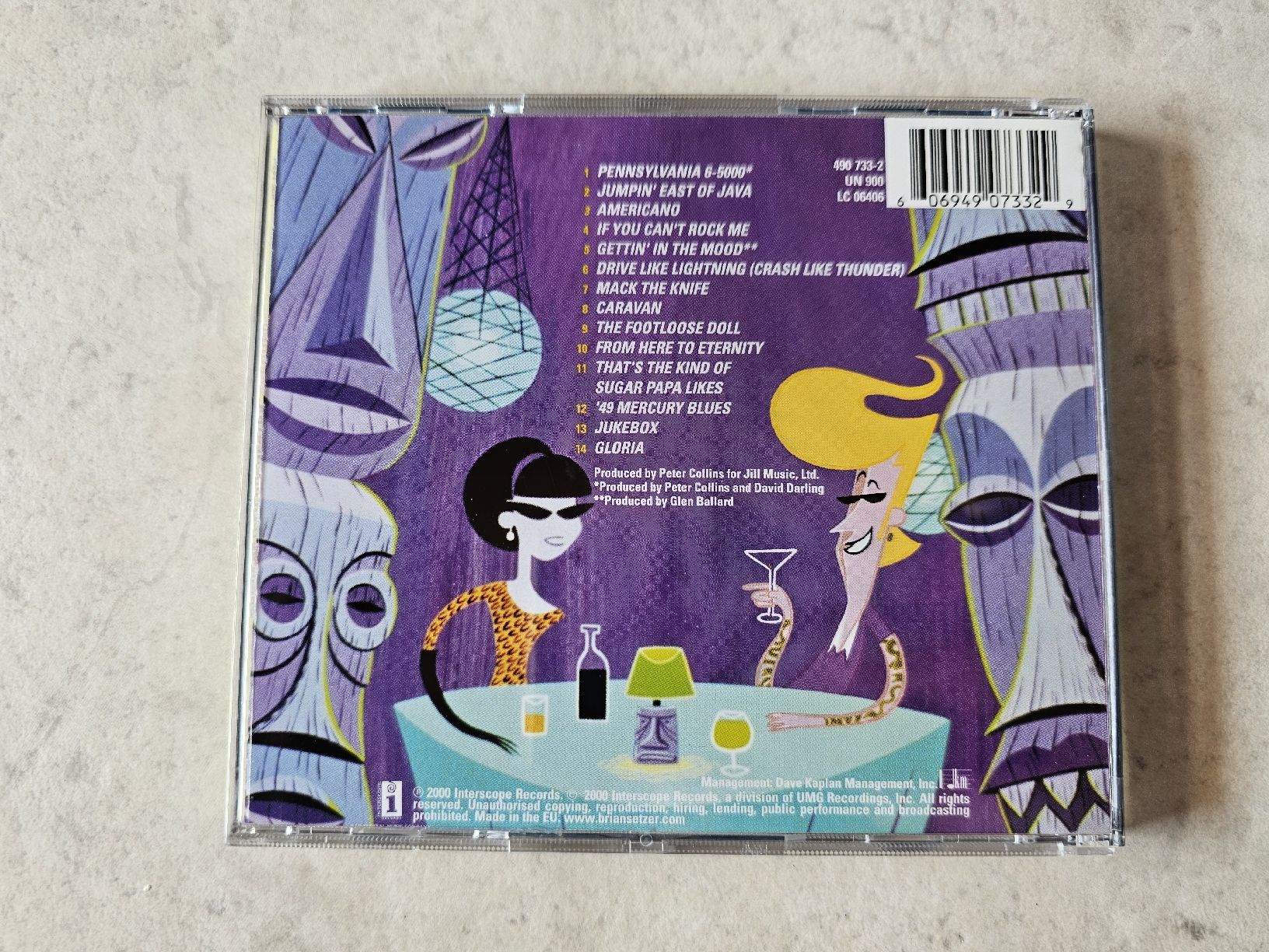 CD: Brian Setzer Orchestra  -  Vavoom! – Usato da Schneisingen venduto da backstore24 1