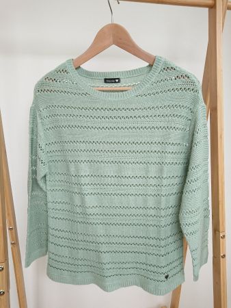 Damen Pullover Chicoree Gr. L Mint Grün