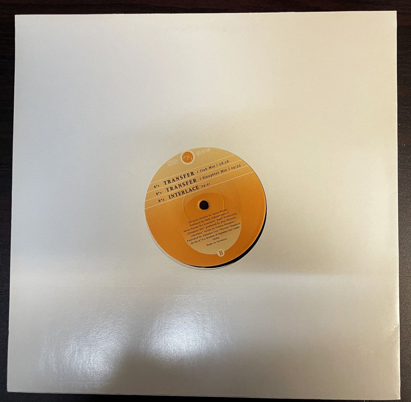 Schallplatten: Gate – Transfer E.P. (1997, Vinyl) – Gebraucht aus Oftringen von Vucki 2