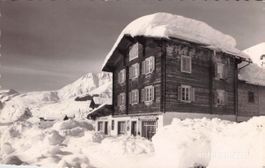 Sedrun GR // 1953 Bäckerei Konditorei T. Venzin Schnee