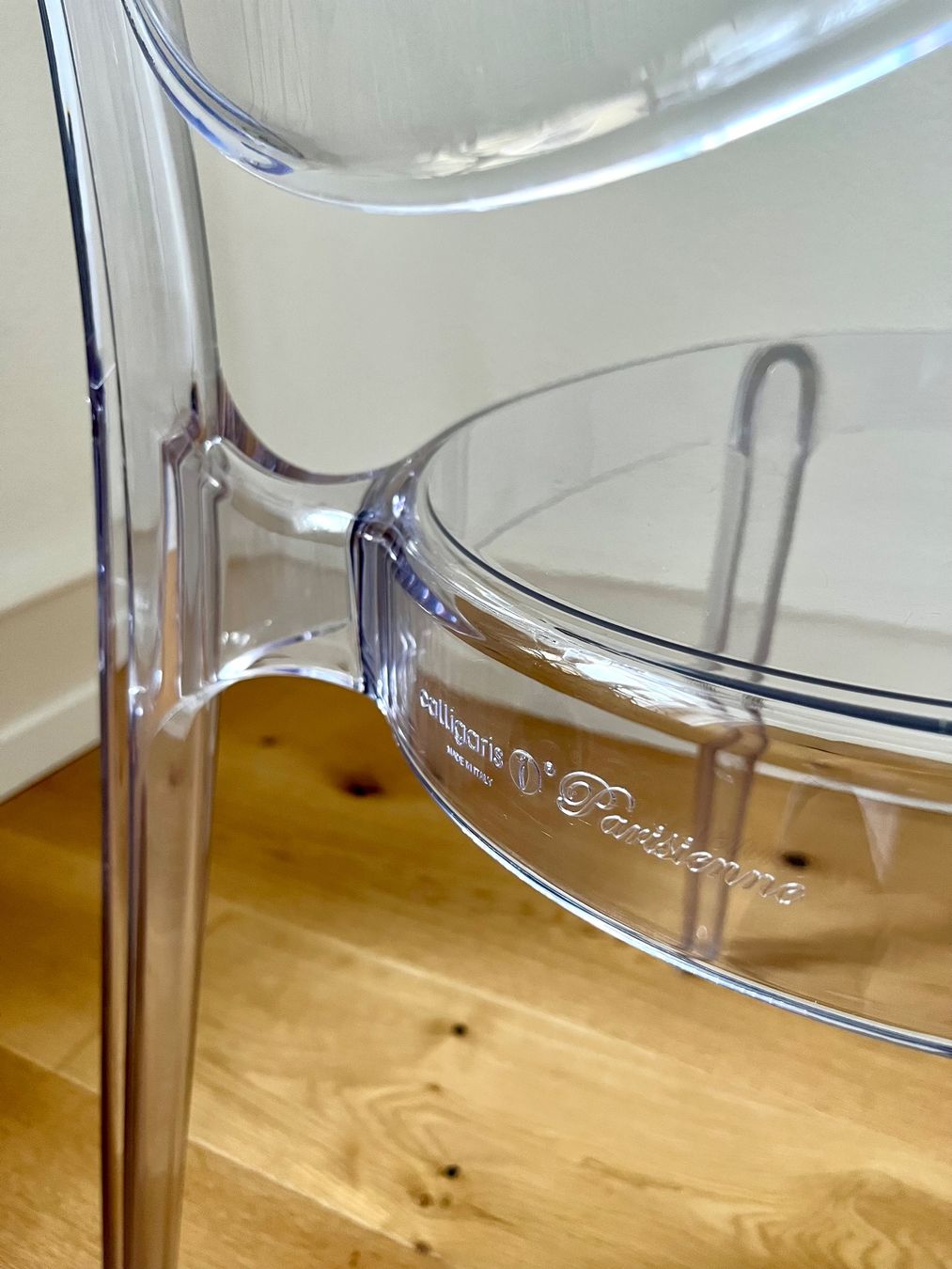 Calligaris Stühle: Calligaris Parisienne Stuhl transparent – Gebraucht aus St. Gallen von kehlf 1