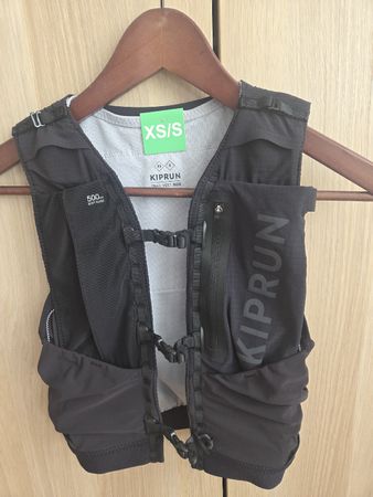Kiprun Trail Laufweste schwarz Grösse XS/S, neu