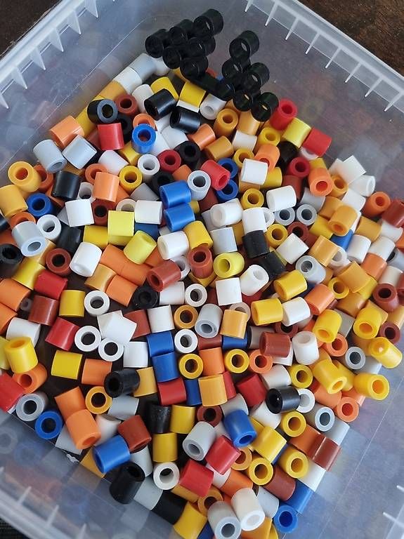 Kit bricolage: Hama Maxi Perlen 180g und 3 Vorlagen – Usato da Bern venduto da fri_qzm7