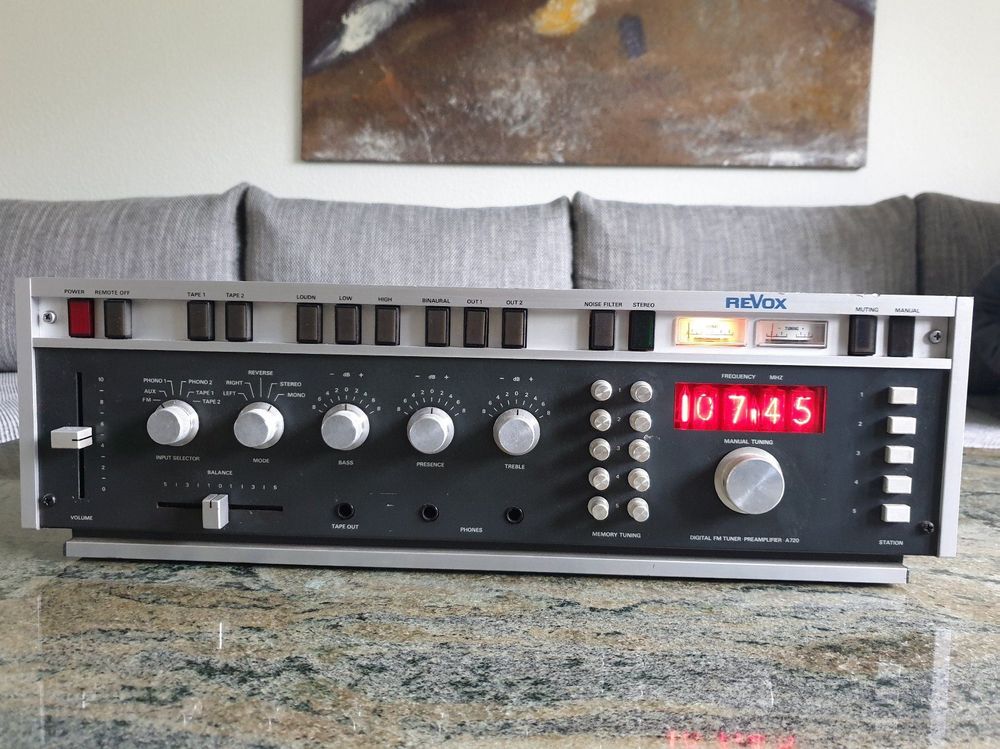FM-Tuner-Vorverstärker ReVox A720 | Kaufen auf Ricardo