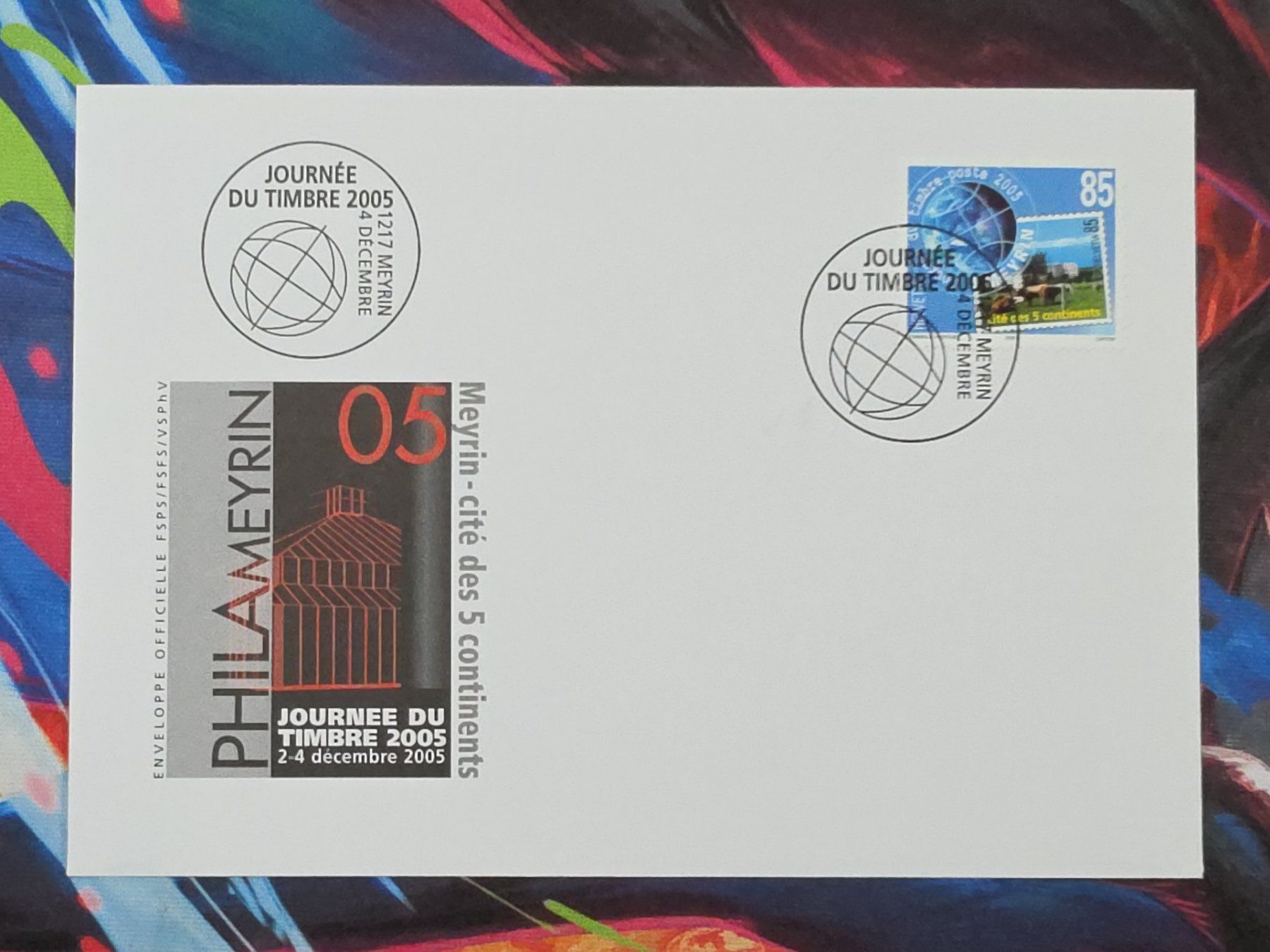 Tutti i francobolli: CL30 Enveloppe + Timbre Suisse 2005 – Usato da Cousset venduto da Patrick_Collections