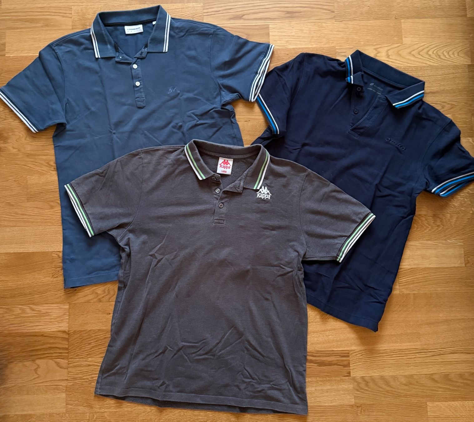 Magliette Polo: 3er Set Herren Polo Shirts, Grösse L – Usato da Pfungen venduto da Valimanya