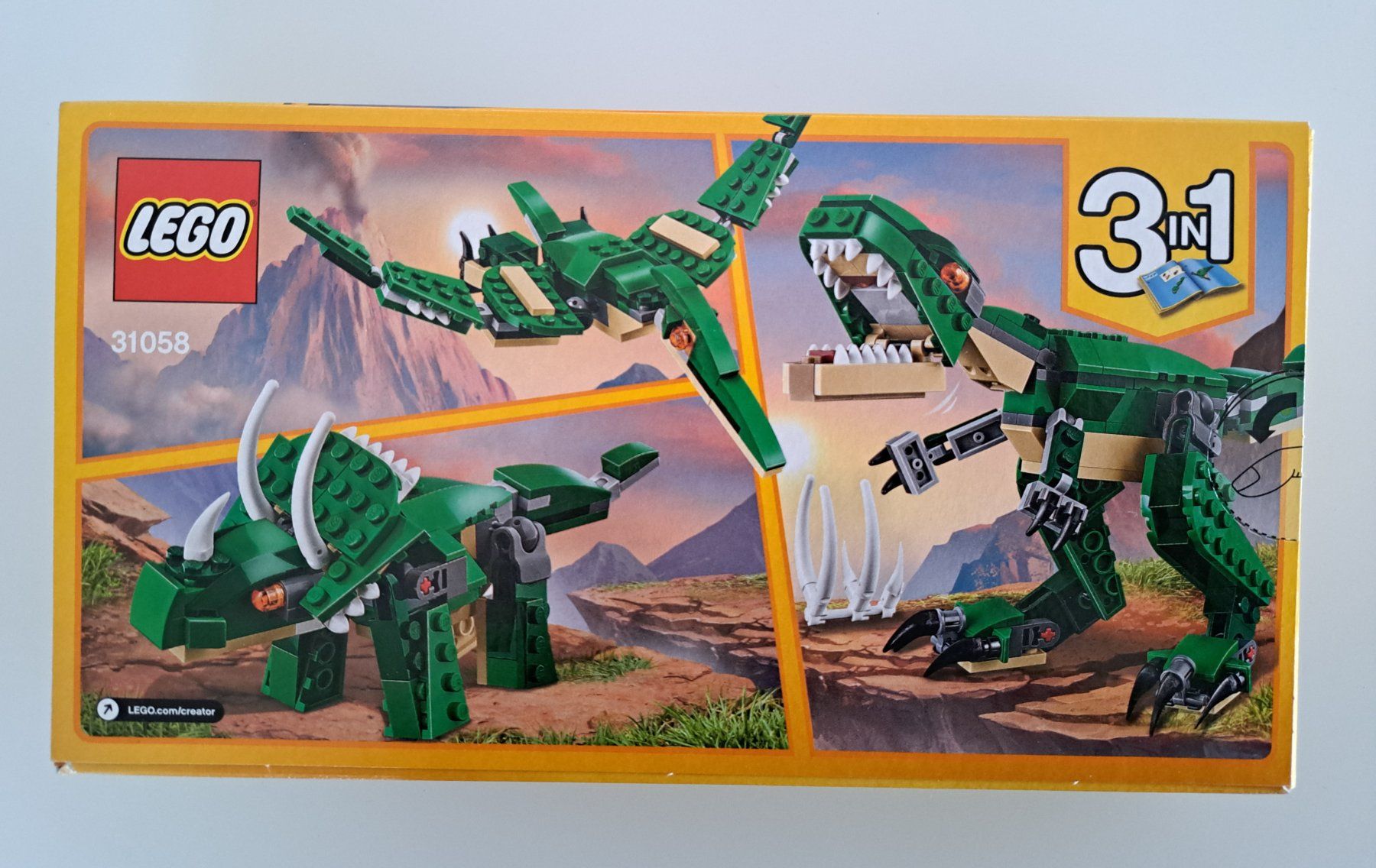 Lego Giocattoli: Lego 31058 Dinosaurier   3in1    Neu – Nuovo e nell'imballaggio originale da Langendorf venduto da thesi246 3