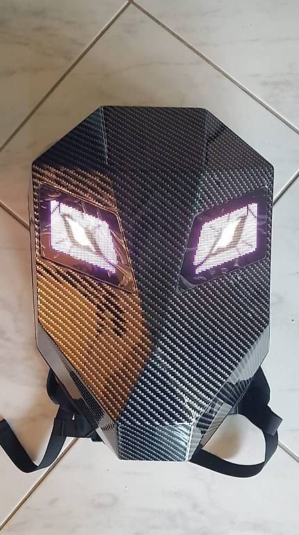 Rucksäcke: Motorrad Rucksack Farbe Schwarz/Carbon – Neu und originalverpackt aus Elsau von V8chopper 3