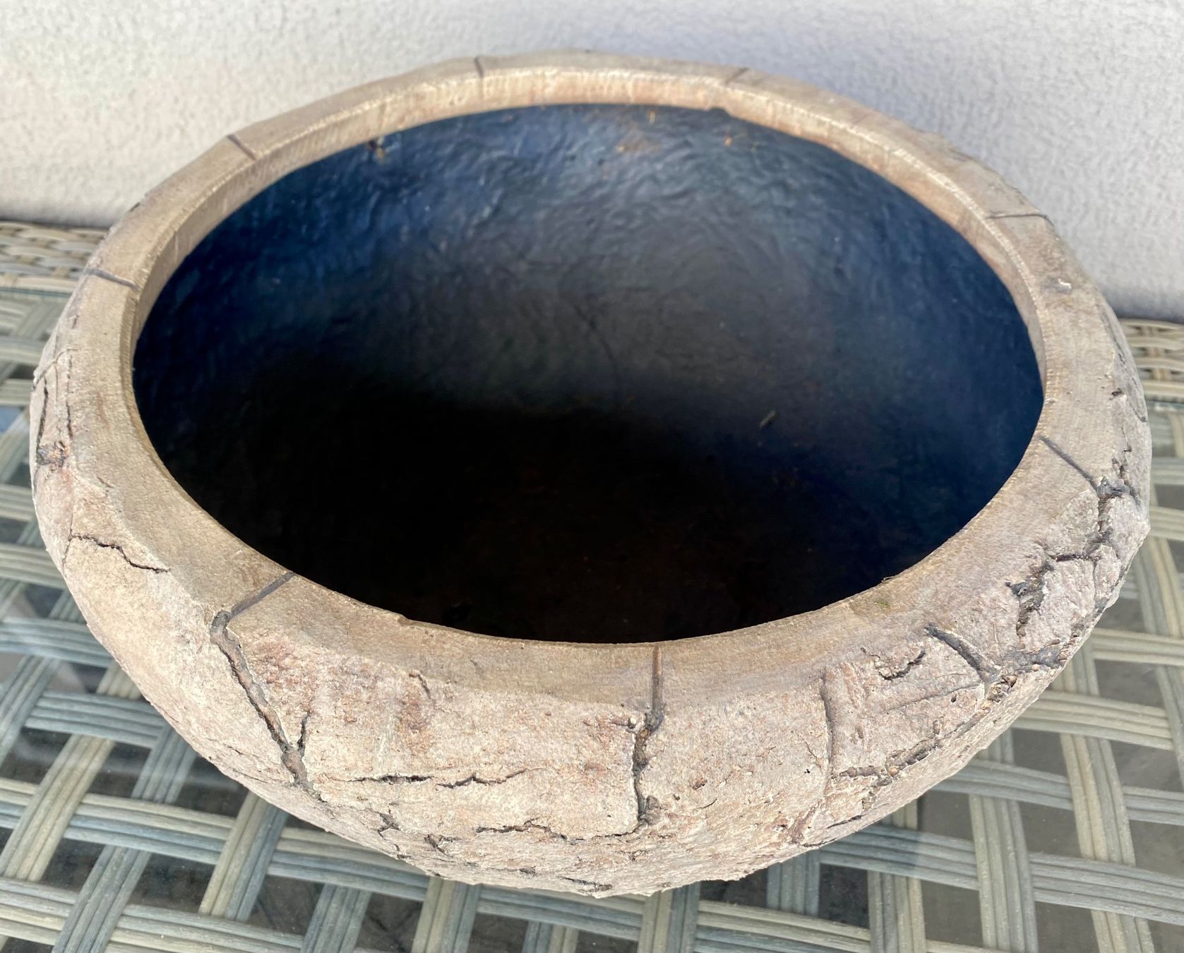 Vasi per fiori: Pflanzschale rund ca. 34x17cm – Usato da Reichenburg venduto da Noxima 2