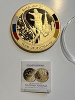 Medaille Münze Team Deutschland WM 2018 Russland