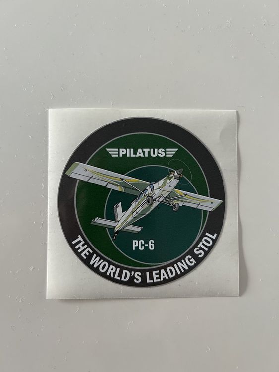 Sticker Pilatus PC-6 (Neu und originalverpackt) in Visp für CHF 2 – mit ...