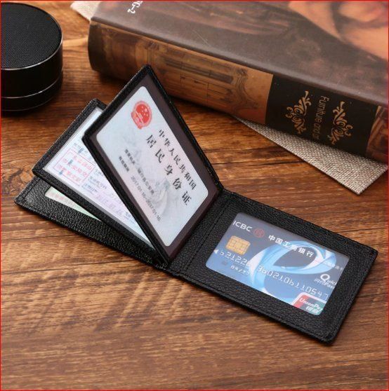 Altro in  Abbigliamento & Accessori: Karten Etui echt Leder, schwarz. Gratis Versand! – Nuovo e nell'imballaggio originale da Burgdorf venduto da XJ6 7