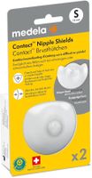 NEU - Medela Contact Stillhütchen Silikon 16 mm, 2 Stück