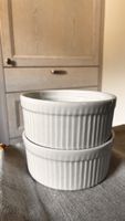 2 White Ceramic Backformen excellent condition 300 ml