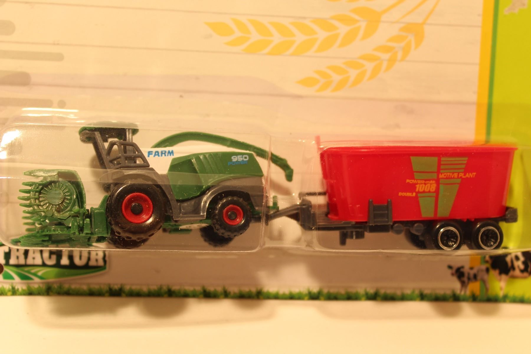 Giocattoli: Traktor / Mähdrescher mit Anhänger – Nuovo e nell'imballaggio originale da Fehraltorf venduto da haefens