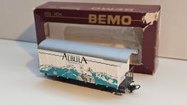 BEMO - RhB gedeckter Güterwagen Gbk-v 5725 Albula Wasser