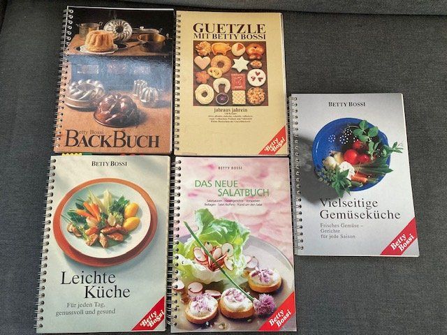 Libri: 5 Betty Bossi Kochbücher – Usato da Richterswil venduto da Hausi12
