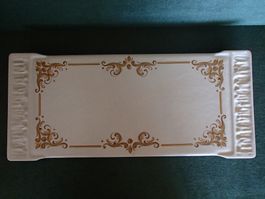 grosse Vintage Keramik Platte für Kuchen Apero, Sandwich ect