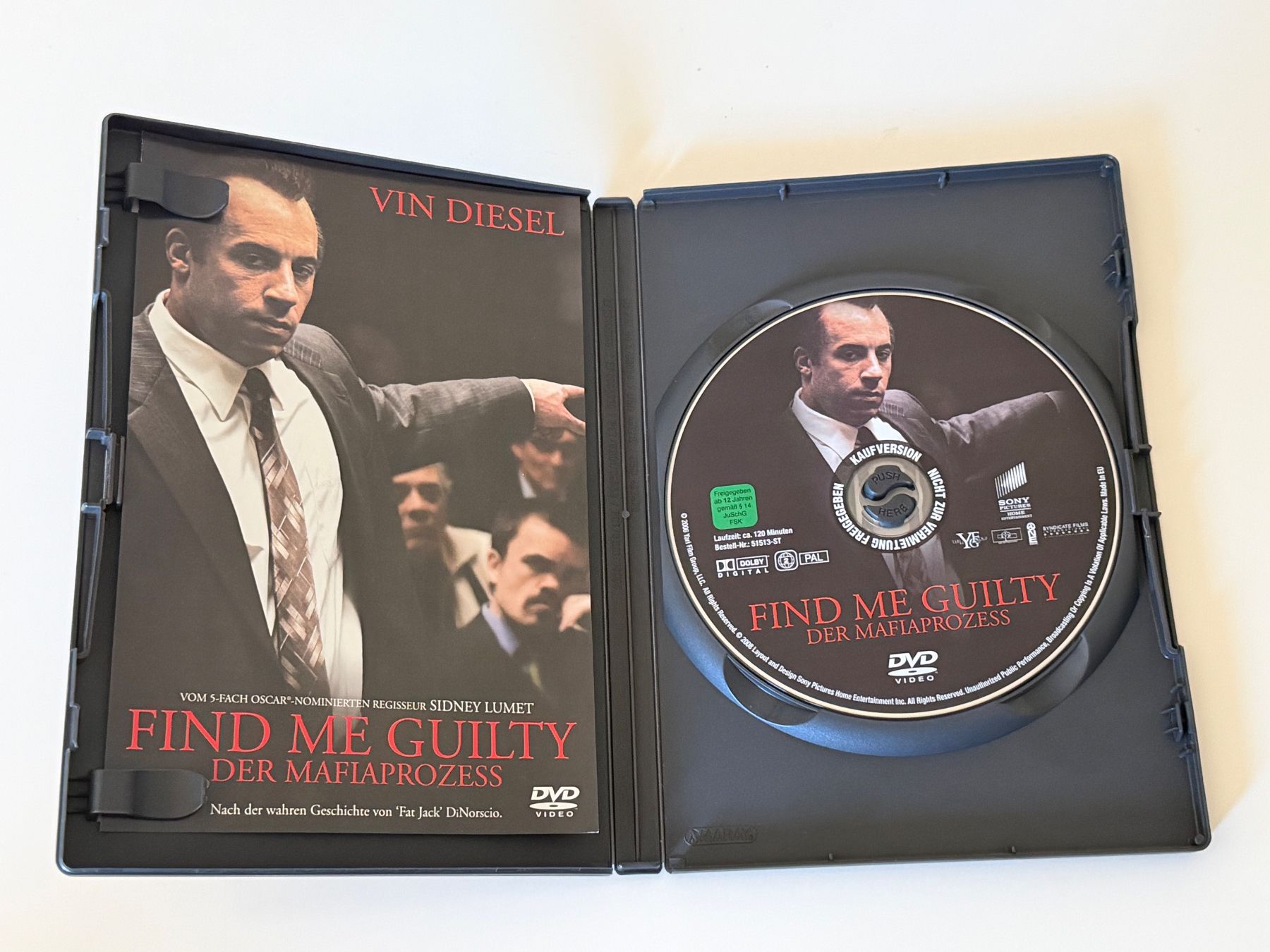 Tutti i DVDs: Find Me Guilty - Der Mafiaprozess - DVD – Usato da Altstätten SG venduto da sheamus 2