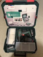 Bosch SystemBox mit Akkuschrauber und Kleinteilen