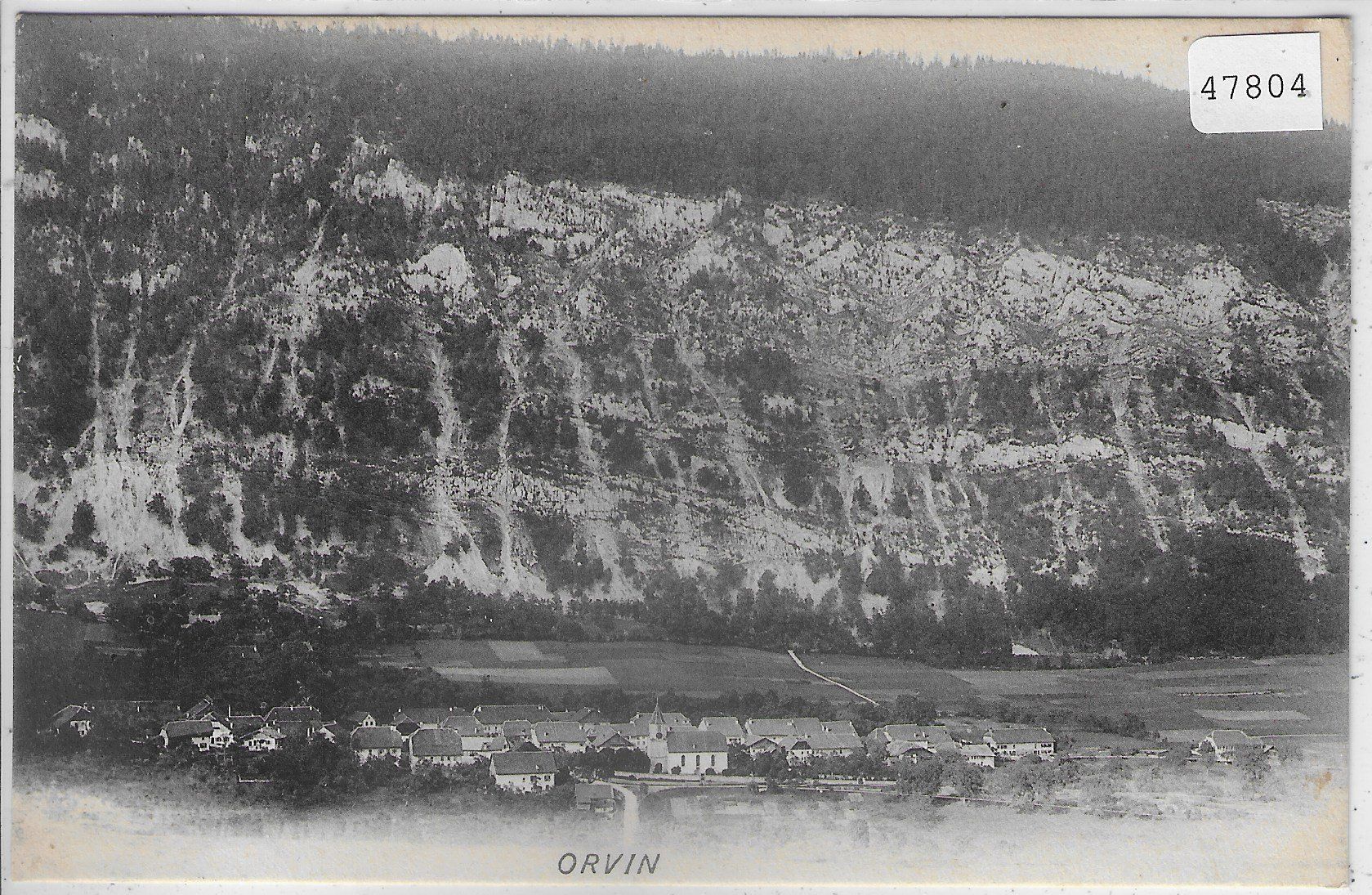Cartoline postali: Orvin - Generalansicht – Usato da Ettingen venduto da Kartenplanet