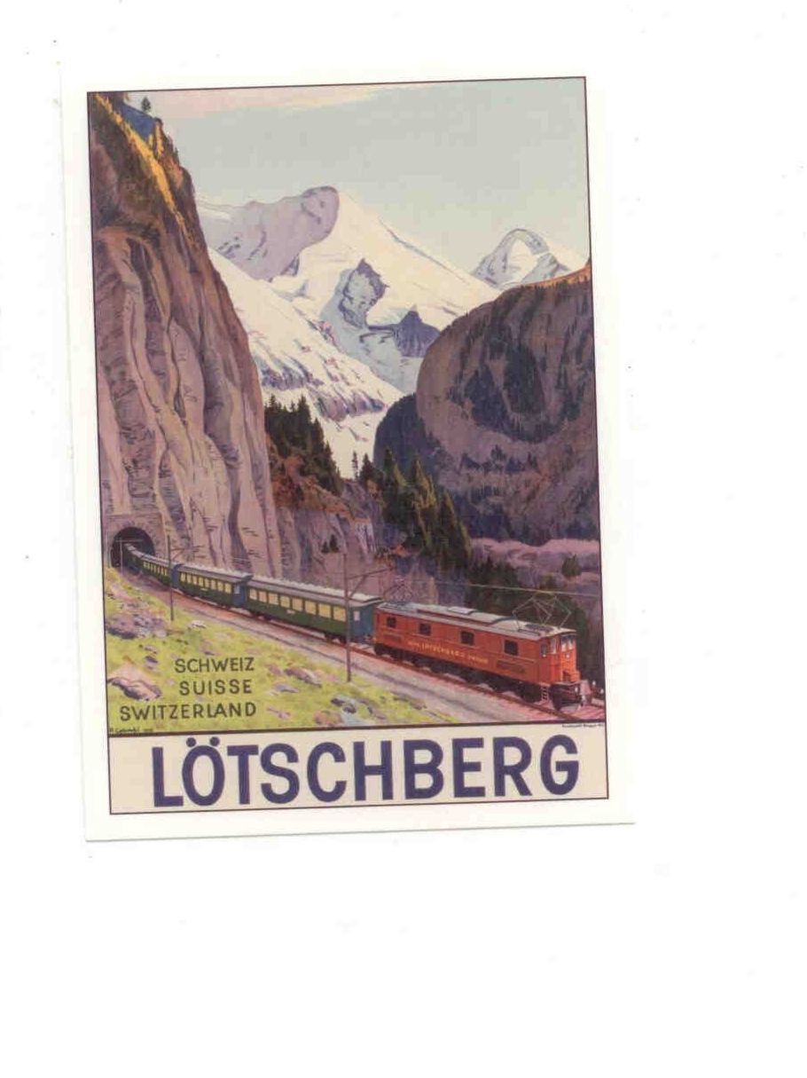 Ansichtskarten: AK Lötschberg – Neu (gemäss Beschreibung) aus Neuhausen von magi07