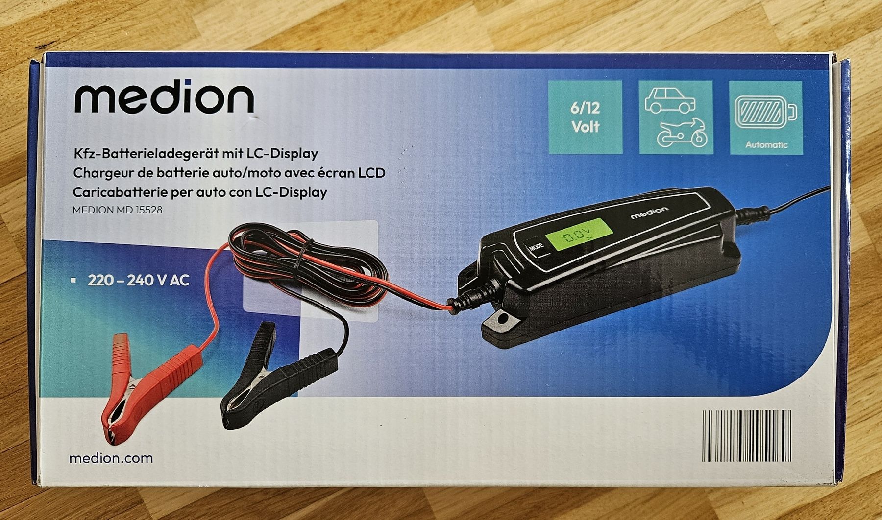 Chargeurs de batterie: Auto Moto Batterieladegerät – Neuf (Voir description) à Thun par danbr