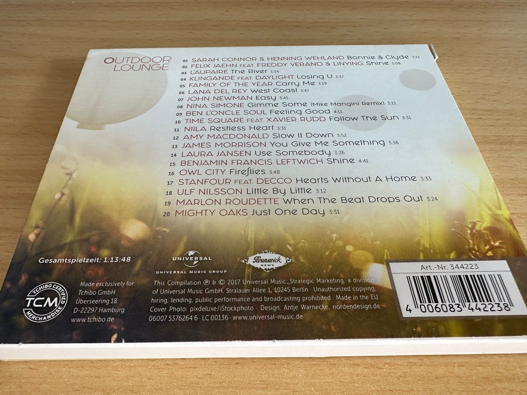 CD: Outdoor Lounge – Usato da Rikon im Tösstal venduto da Alpenmutz 1
