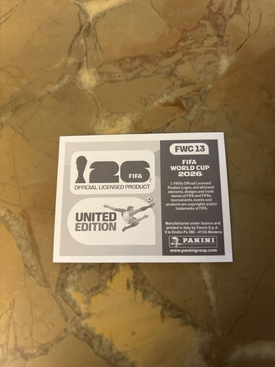 Panini Carte collezionabili: Panini FWC 13 – Nuovo e nell'imballaggio originale da Rechthalten venduto da Thierry_89 1