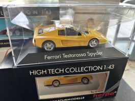 Herpa Ferrari Testarossa Spyder 1:43 Modellauto
