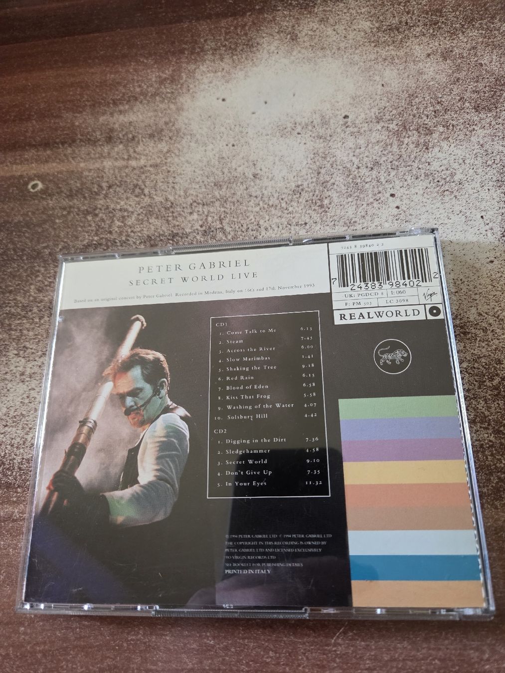 CD: Peter Gabriel - Secret World Live – Usato da Wattenwil venduto da Mage66 1