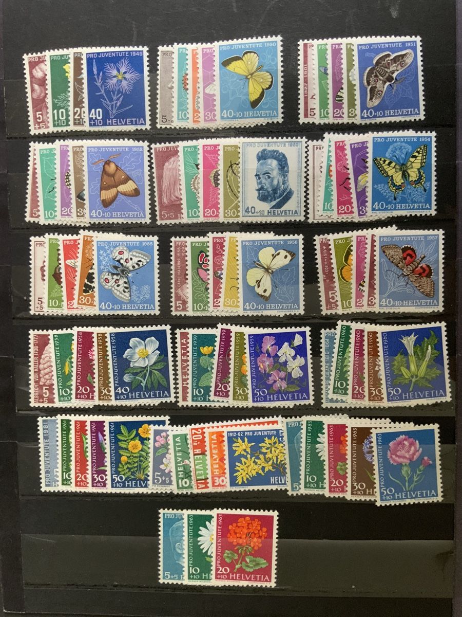 Tous les timbres: Juventute – Neuf (Voir description) à Binningen par chr_cr5n