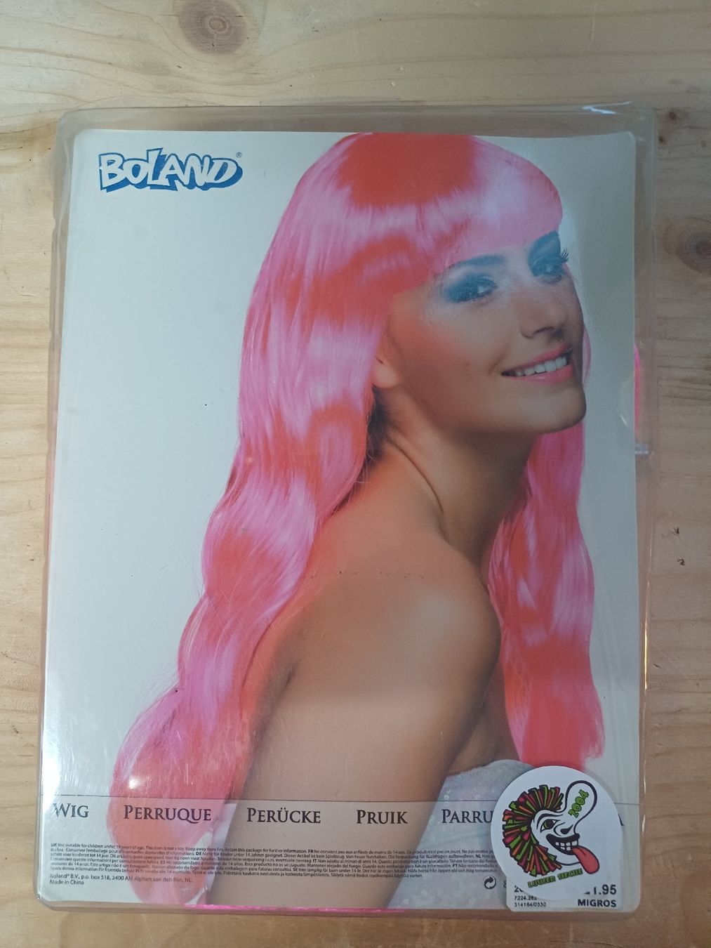 Parrucche: Perücke pink – Nuovo e nell'imballaggio originale da Gipf-Oberfrick venduto da LuuserSieche2004