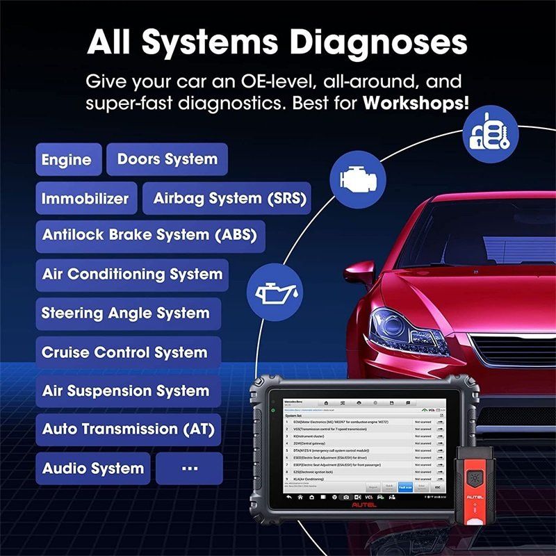 Scanner: Autel MK906 PRO OBD2 Diagnosegerät ECU Coding KeyProgrammier – Nuovo e nell'imballaggio originale da Malans GR venduto da BUYBEST-Schweiz 5