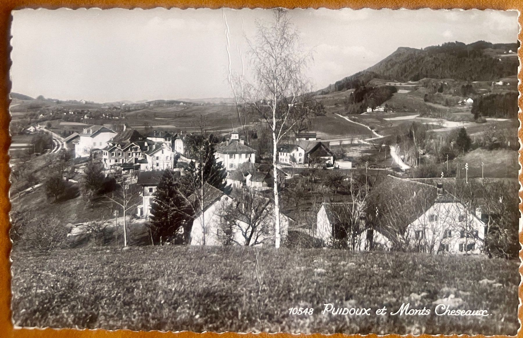 Cartoline postali: PUIDOUX - Monts Cheseaux – Usato da Lutry venduto da Ediego