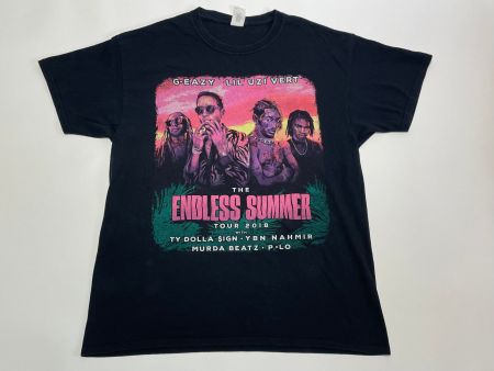 T-Shirt Music Endless Summer Tour Lil Uzi vert G-Eazy Sz. L