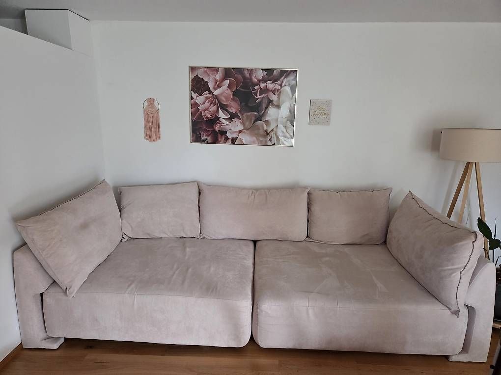 Divani: Livom Sofa - Beige -Modular, Top Zustand – Usato da Belp venduto da peppelino